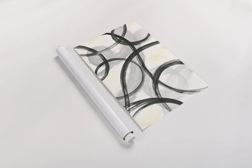 Junctions by Sue Schlabach. shown as a rolled paper print. Available as archival giclee rolled canvas, fine art paper, or poster print. SKU 30540i.