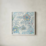 Kala III by Sue Schlabach. Shown in a crisp white glass frame for a clean and minimalist style. Available as an archival giclee rolled canvas, fine art paper, or poster print. SKU 31529a.