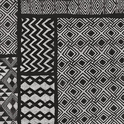 Kuba Abstract I BW by Sue Schlabach. SKU 32132a. Archival Giclee Fine art print for wall decor.