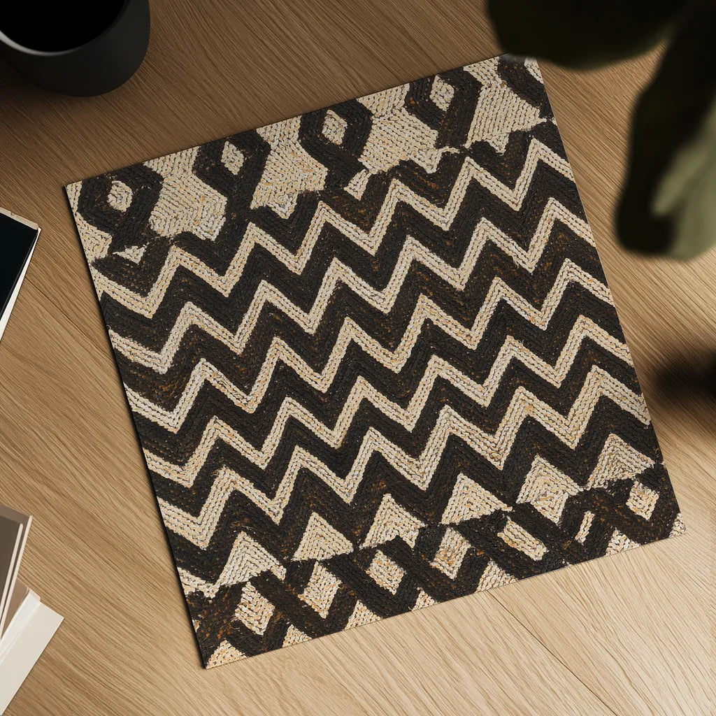 Kuba Abstract III by Sue Schlabach. Shown as a detailed flat fine art print, highlighting archival giclee quality. Available as an archival giclee rolled canvas, fine art paper, or poster print. SKU 67770a.