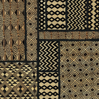 Kuba Abstract Square by Sue Schlabach. SKU 44656a. Archival Giclee Fine art print for wall decor.