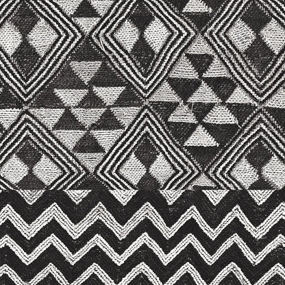 Kuba Cloth Mat II Crop BW by Sue Schlabach. SKU 32130a. Archival Giclee Fine art print for wall decor.