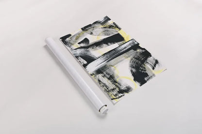 LPs in 33 Light Yellow by Sue Schlabach. shown as a rolled paper print. Available as archival giclee rolled canvas, fine art paper, or poster print. SKU 30332i.