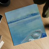 Lake Edge I by Sue Schlabach. Shown as a detailed flat fine art print, highlighting archival giclee quality. Available as an archival giclee rolled canvas, fine art paper, or poster print. SKU 38751a.