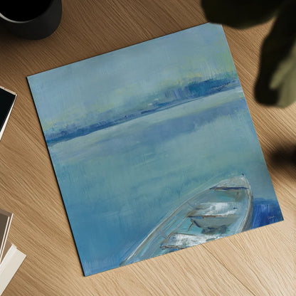 Lake Edge I by Sue Schlabach. Shown as a detailed flat fine art print, highlighting archival giclee quality. Available as an archival giclee rolled canvas, fine art paper, or poster print. SKU 38751a.