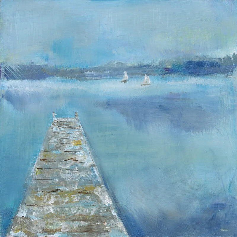 Lake Edge II by Sue Schlabach. SKU 38752a. Archival Giclee Fine art print for wall decor.