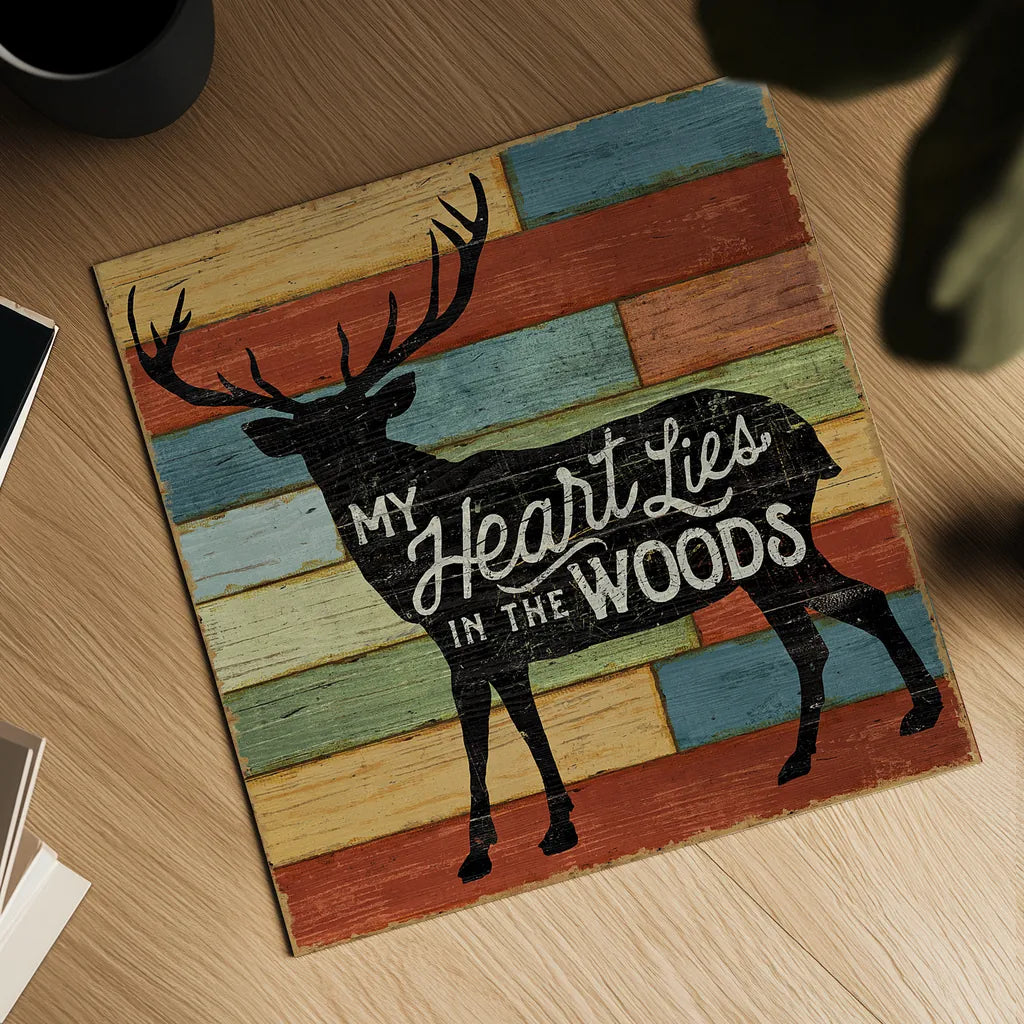 Lake Lodge II by Sue Schlabach. Shown as a detailed flat fine art print, highlighting archival giclee quality. Available as an archival giclee rolled canvas, fine art paper, or poster print. SKU 22265a.