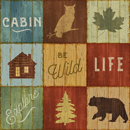 Lake Lodge VIII by Sue Schlabach. SKU 22271a. Archival Giclee Fine art print for wall decor.