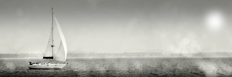 Lake Sail Crop by Sue Schlabach
