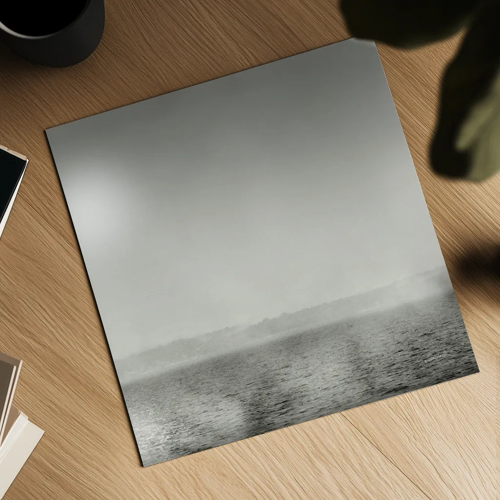 Lake Sail Square IV by Sue Schlabach. Shown as a detailed flat fine art print, highlighting archival giclee quality. Available as an archival giclee rolled canvas, fine art paper, or poster print. SKU 44568a.