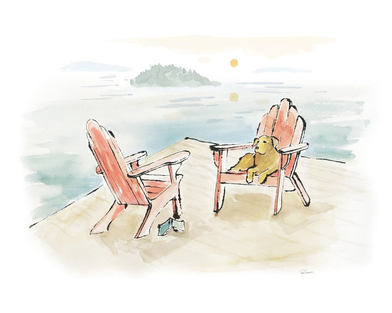 Lakeside Days I by Sue Schlabach