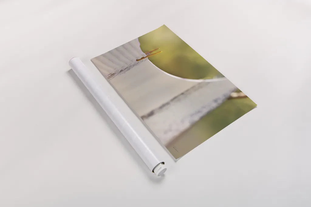 Laundry Day by Sue Schlabach. shown as a rolled paper print. Available as archival giclee rolled canvas, fine art paper, or poster print. SKU 34129i.