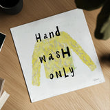 Laundry Rules IV by Sue Schlabach. Shown as a detailed flat fine art print, highlighting archival giclee quality. Available as an archival giclee rolled canvas, fine art paper, or poster print. SKU 35900a.
