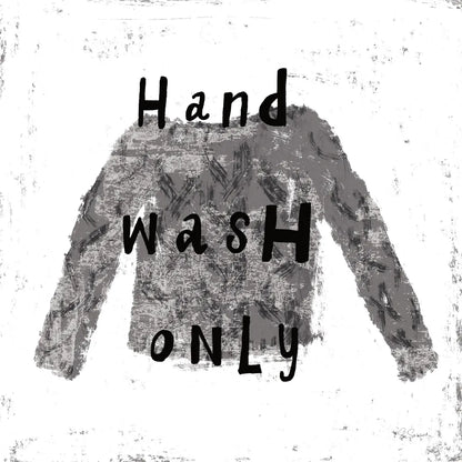 Laundry Rules IV BW by Sue Schlabach. SKU 74232a. Archival Giclee Fine art print for wall decor.