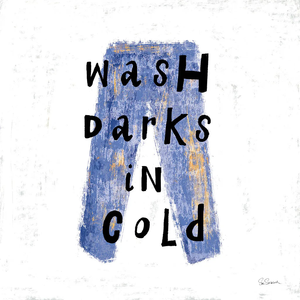 Laundry Rules V by Sue Schlabach. SKU 35901a. Archival Giclee Fine art print for wall decor.