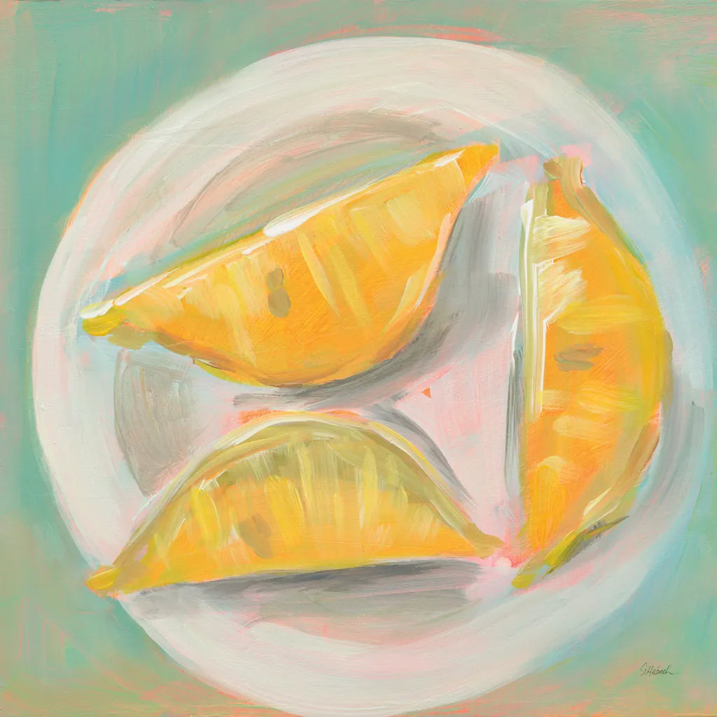 Life and Lemons II by Sue Schlabach. SKU 63361a. Archival Giclee Fine art print for wall decor.