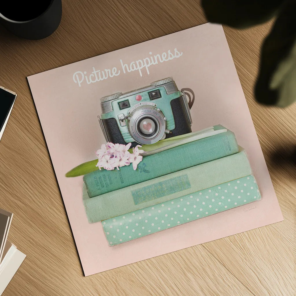 Love Office III No Polka Dots by Sue Schlabach. Shown as a detailed flat fine art print, highlighting archival giclee quality. Available as an archival giclee rolled canvas, fine art paper, or poster print. SKU 32406a.