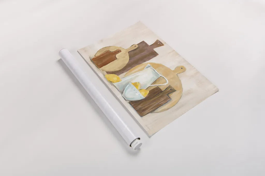 Marnies Kitchen III by Sue Schlabach. shown as a rolled paper print. Available as archival giclee rolled canvas, fine art paper, or poster print. SKU 79222i.