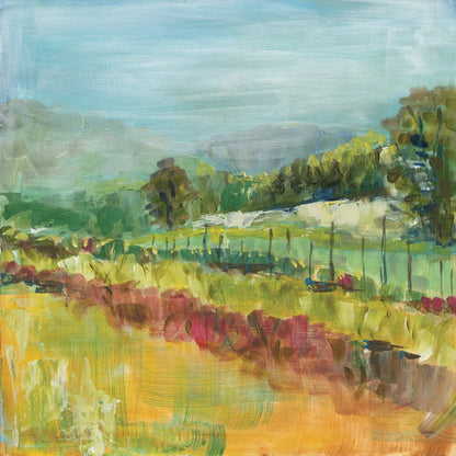 Mountain Garden by Sue Schlabach. SKU 38102a. Archival Giclee Fine art print for wall decor.