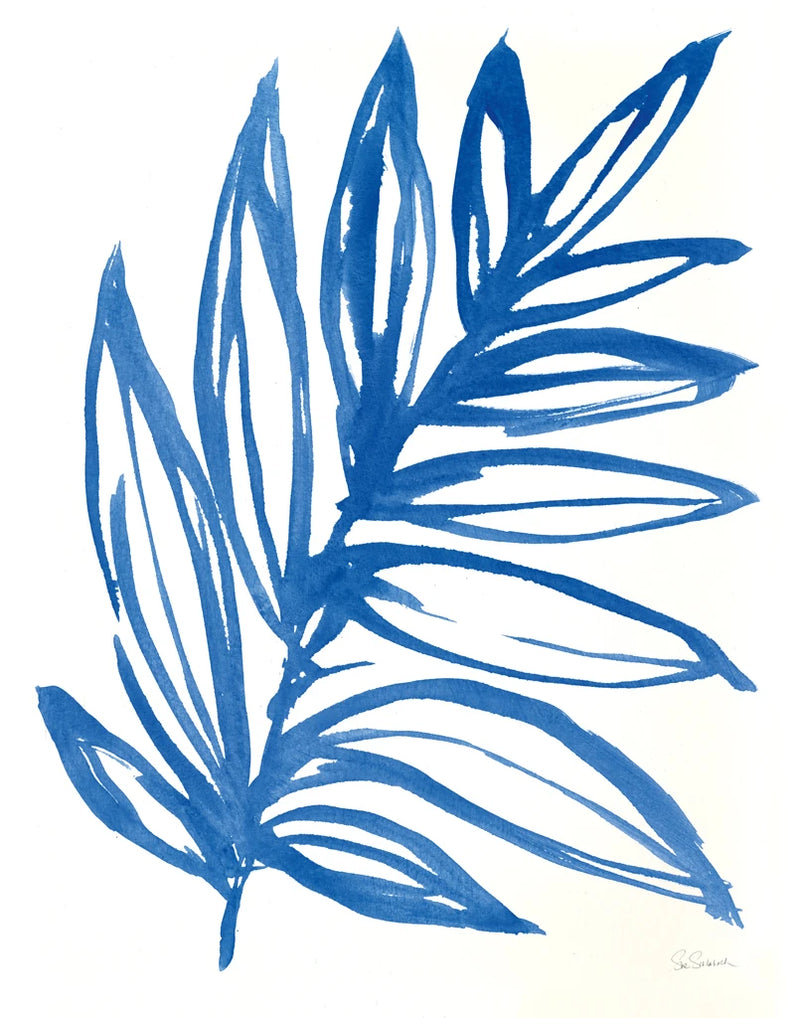 Nature in Blue I by Sue Schlabach