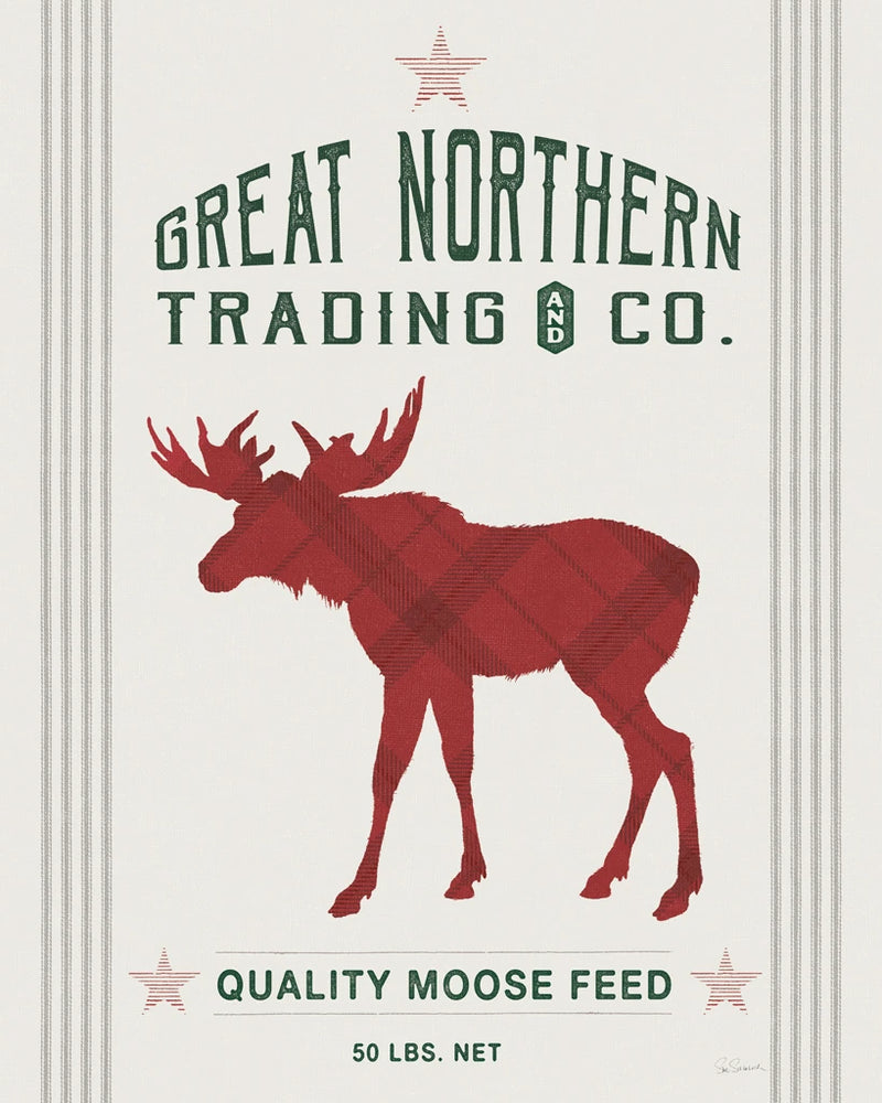 Northern Trading Moose Feed by Sue Schlabach
