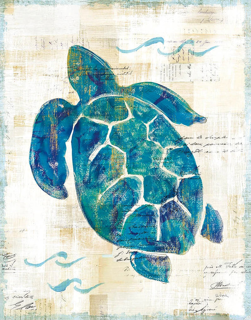 On the Waves VI by Sue Schlabach