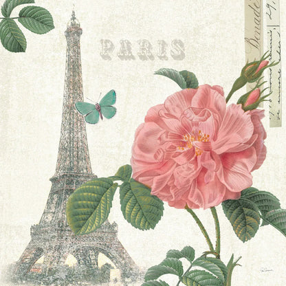 Paris Arbor IV by Sue Schlabach. SKU 36850a. Archival Giclee Fine art print for wall decor.
