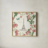 Paris Arbor VI by Sue Schlabach. Shown in a natural wood glass frame for a timeless modern aesthetic. Available as an archival giclee rolled canvas, fine art paper, or poster print. SKU 36846a.