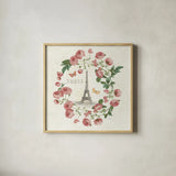 Paris Arbor VIII by Sue Schlabach. Shown in a natural wood glass frame for a timeless modern aesthetic. Available as an archival giclee rolled canvas, fine art paper, or poster print. SKU 36912a.