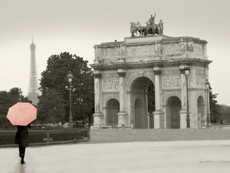 Paris in the Rain I by Sue Schlabach