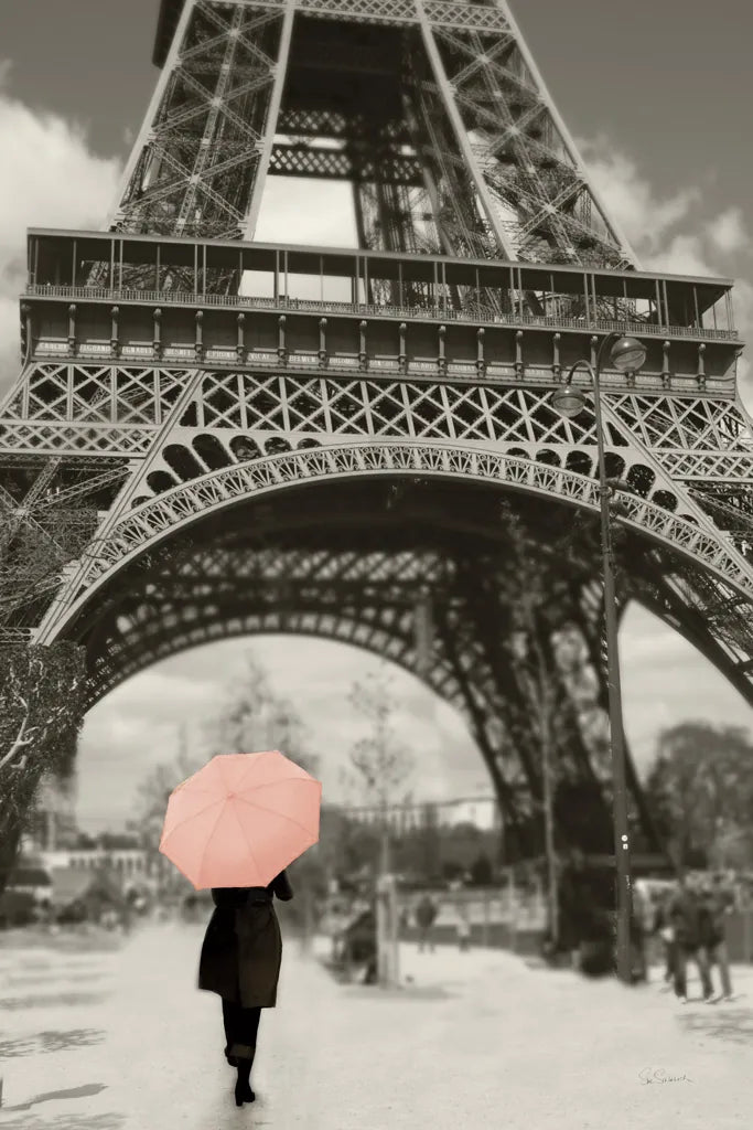 Paris in the Rain II by Sue Schlabach. SKU 41084h. Archival Giclee Fine art print for wall decor.
