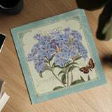 Parisian Flowers II by Sue Schlabach. Shown as a detailed flat fine art print, highlighting archival giclee quality. Available as an archival giclee rolled canvas, fine art paper, or poster print. SKU 9080a.
