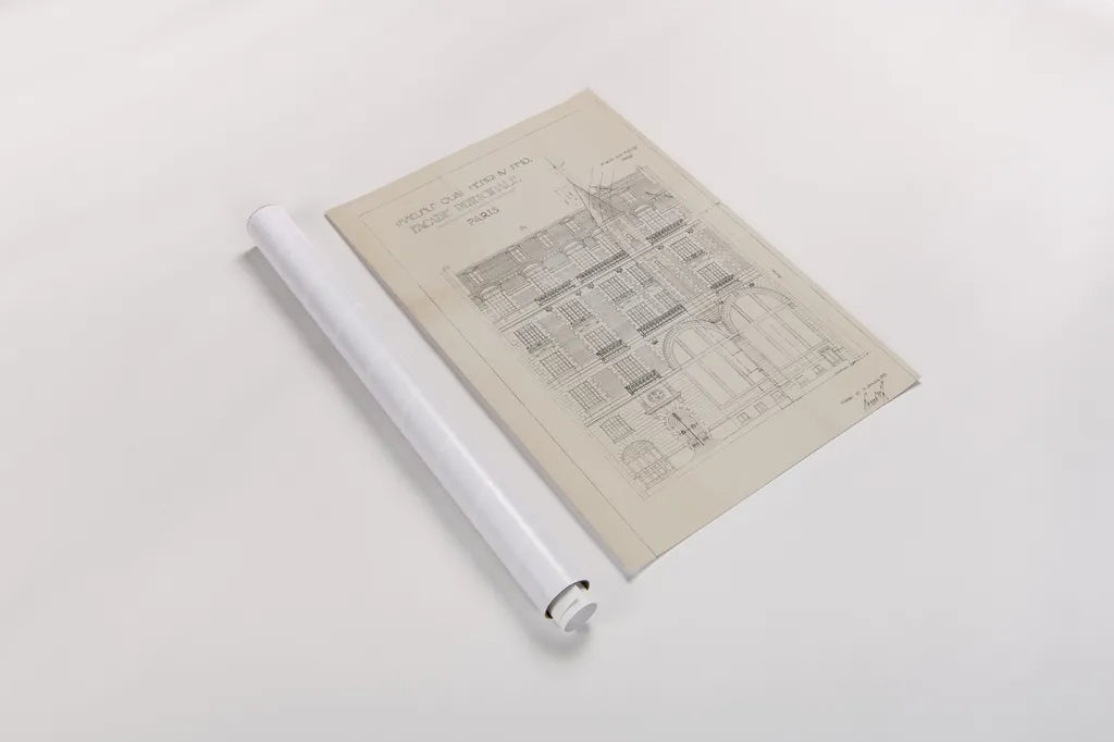 Quai Henri I by Sue Schlabach. shown as a rolled paper print. Available as archival giclee rolled canvas, fine art paper, or poster print. SKU 9898h.