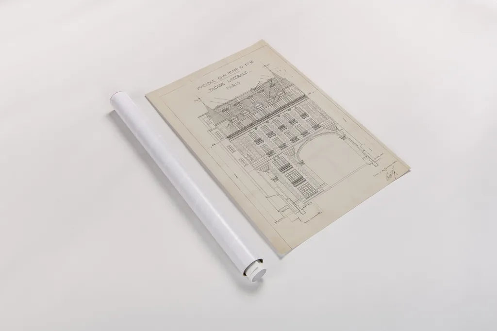 Quai Henri II by Sue Schlabach. shown as a rolled paper print. Available as archival giclee rolled canvas, fine art paper, or poster print. SKU 9899h.