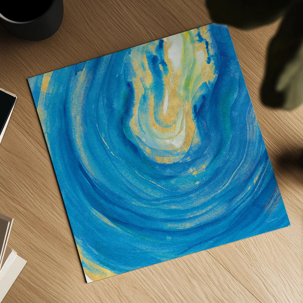 Rarity I Square by Sue Schlabach. Shown as a detailed flat fine art print, highlighting archival giclee quality. Available as an archival giclee rolled canvas, fine art paper, or poster print. SKU 28246a.