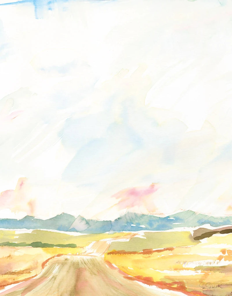 Road to Bountiful Vertical Crop by Sue Schlabach