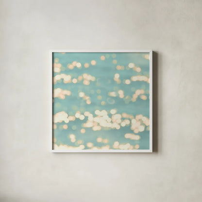 Sea Inspiration II v2 no Words by Sue Schlabach. Shown in a crisp white glass frame for a clean and minimalist style. Available as an archival giclee rolled canvas, fine art paper, or poster print. SKU 33118a.