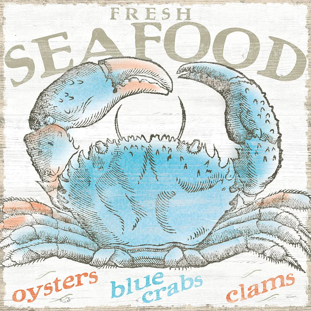 Seaside Life II by Sue Schlabach. SKU 24959a. Archival Giclee Fine art print for wall decor.