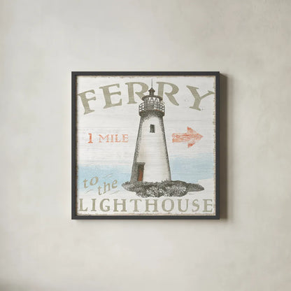 Seaside Life IV by Sue Schlabach. Shown in a sleek black glass frame for a contemporary gallery look. Available as an archival giclee rolled canvas, fine art paper, or poster print. SKU 24961a.