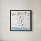 Seaside Life V by Sue Schlabach. Shown in a sleek black glass frame for a contemporary gallery look. Available as an archival giclee rolled canvas, fine art paper, or poster print. SKU 24962a.