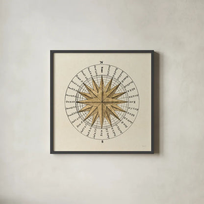 Serene Solar Globe II by Sue Schlabach. Shown in a sleek black glass frame for a contemporary gallery look. Available as an archival giclee rolled canvas, fine art paper, or poster print. SKU 90723a.