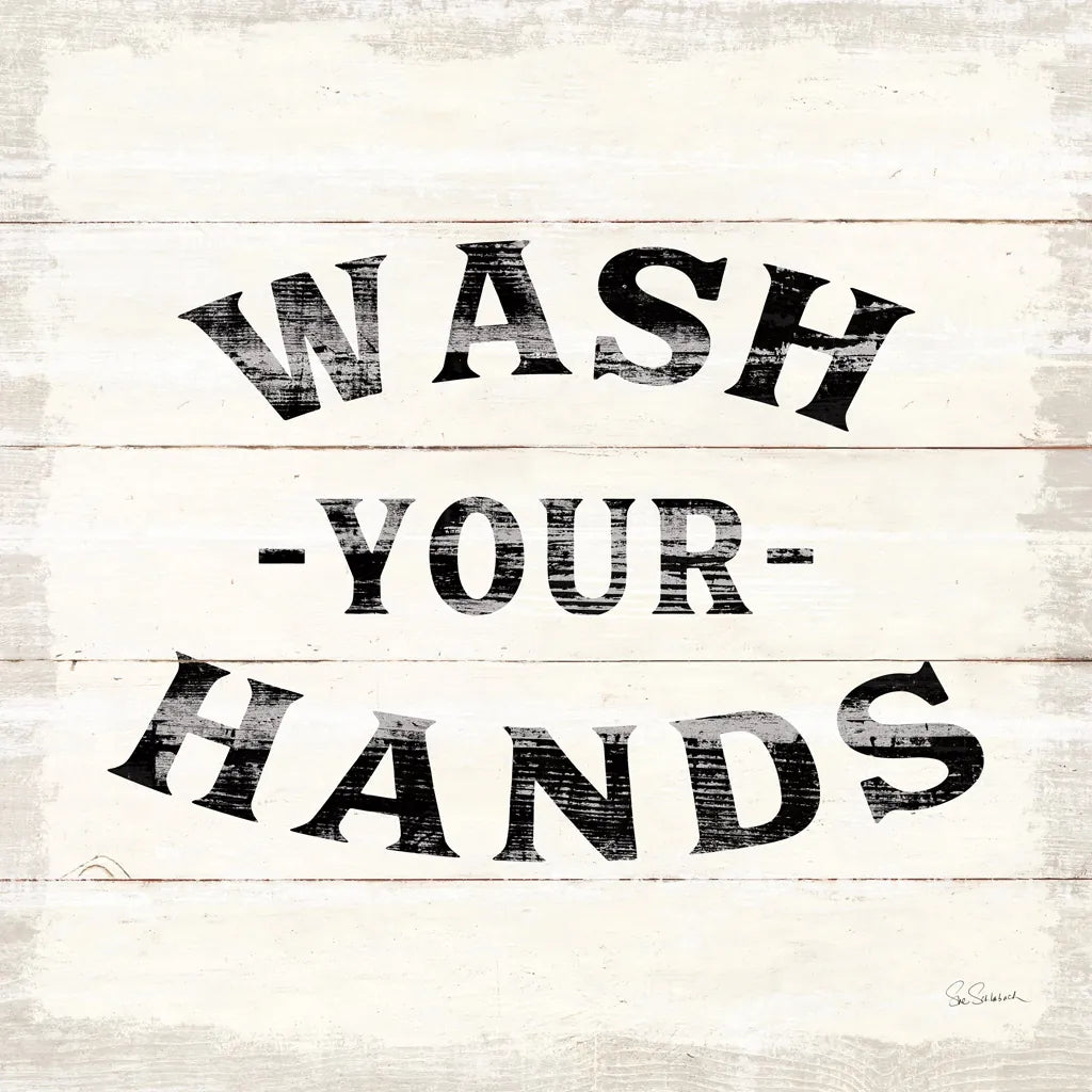 Shiplap Bath IV by Sue Schlabach. SKU 49541a. Archival Giclee Fine art print for wall decor.