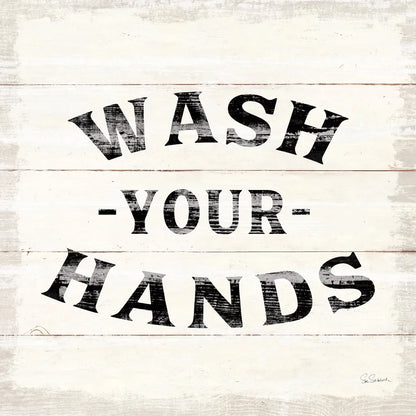 Shiplap Bath IV by Sue Schlabach. SKU 49541a. Archival Giclee Fine art print for wall decor.