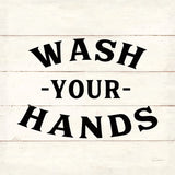 Shiplap Bath IV Less Distressed by Sue Schlabach. SKU 58512a. Archival Giclee Fine art print for wall decor.