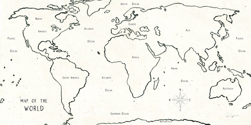 Sketch Map II by Sue Schlabach