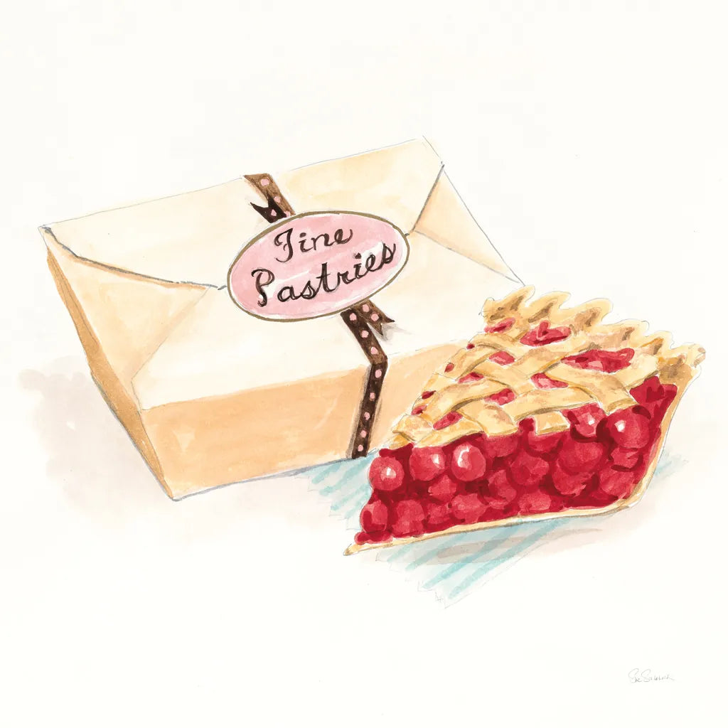 Slice of Pie by Sue Schlabach. SKU 9197a. Archival Giclee Fine art print for wall decor.