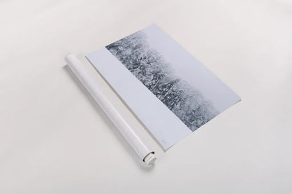 Snowshoe Hill by Sue Schlabach. shown as a rolled paper print. Available as archival giclee rolled canvas, fine art paper, or poster print. SKU 60937i.