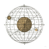 Solar Globe I by Sue Schlabach. SKU 64622a. Archival Giclee Fine art print for wall decor.