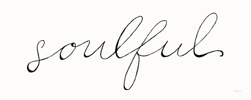 Soulful on White by Sue Schlabach