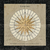 Sphere Compass by Sue Schlabach. SKU 14758a. Archival Giclee Fine art print for wall decor.